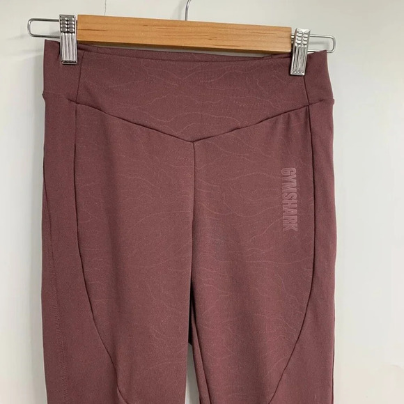 Gymshark Women's‎ Terra High Sheen Embossed GLLG3677 Athletic Pants Size M - Picture 4 of 12